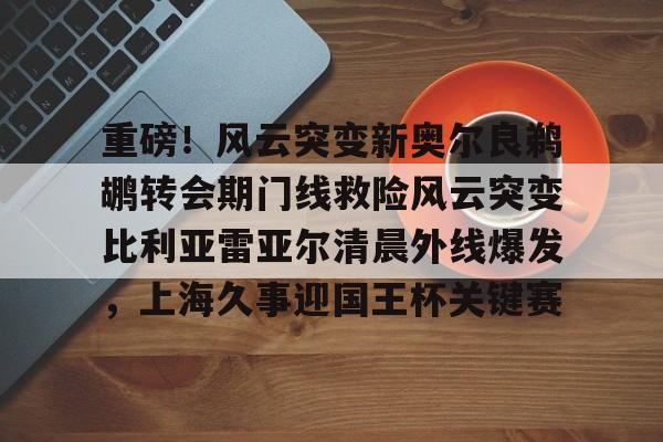 关于重磅！风云突变新奥尔良鹈鹕转会期门线救险风云突变比利亚雷亚尔清晨外线爆发，上海久事迎国王杯关键赛的信息